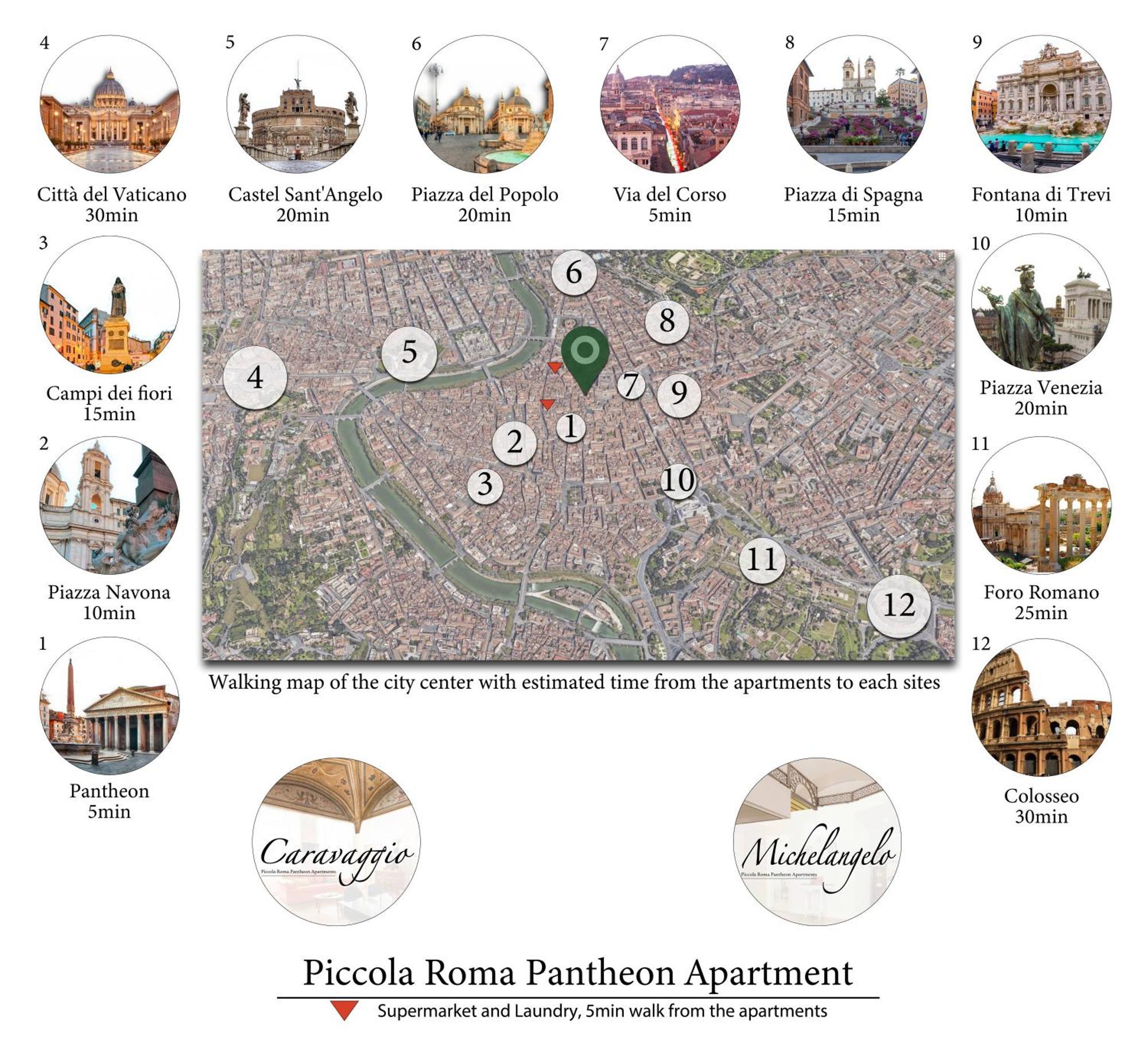 Pantheon Apartments - Piccola Roma מראה חיצוני תמונה